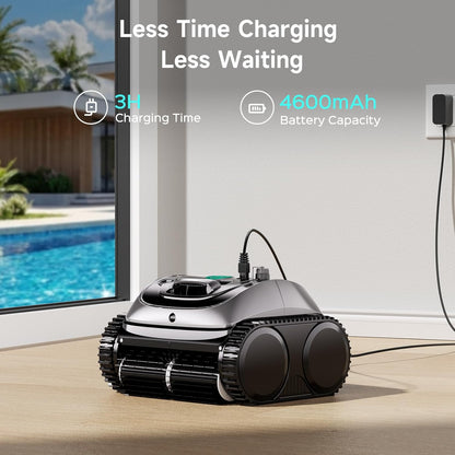 WYBOT C1 Cordless Robotic Pool Vacuum for Inground Pools