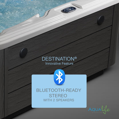 AquaLife™ Smart 59-Jet Hot Tub (Ambient lighting & Bluetooth Stereo System)
