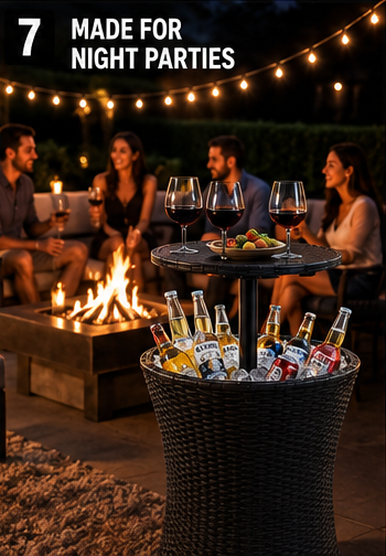 Voltara™  3-1 Cooler Bar Table