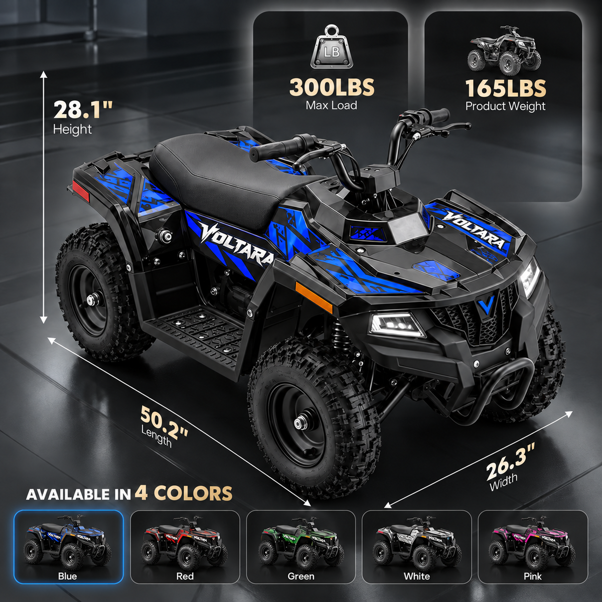 Voltara™ X1 Electric All-Terrain ATV