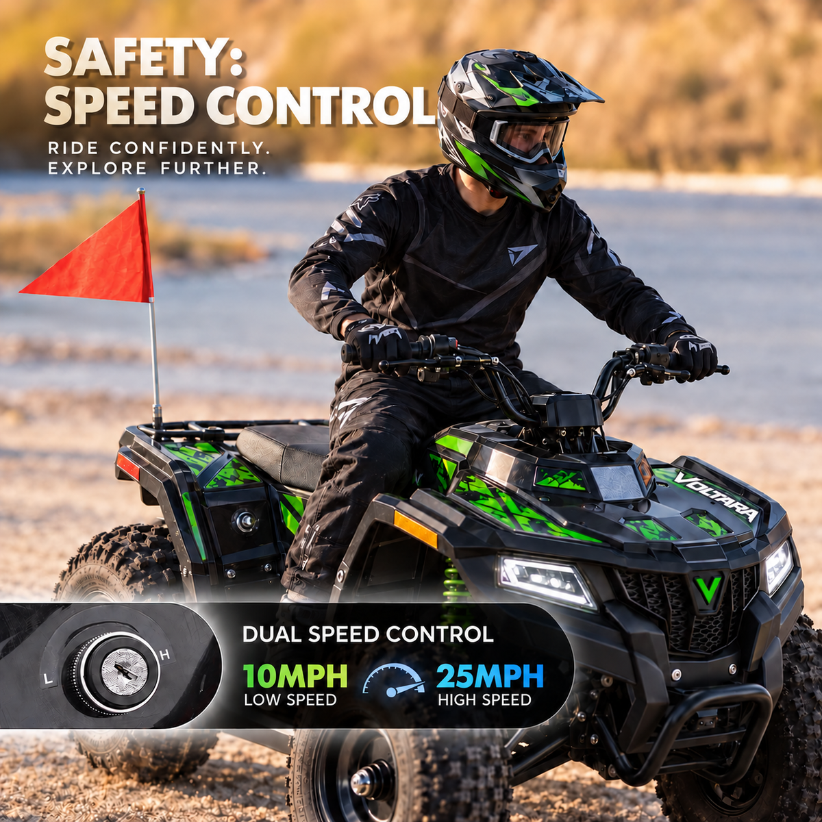 Voltara™ X1 Electric All-Terrain ATV