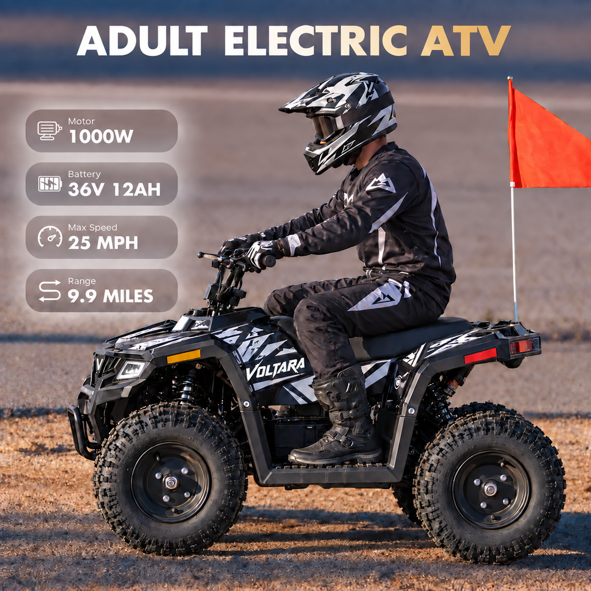 Voltara™ X1 Electric All-Terrain ATV