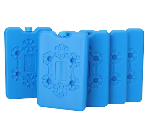 3PCs Portable Ice Pack Reusable Freezer Ice Cooling Pack Long-lasting Cooling Water Fill Box